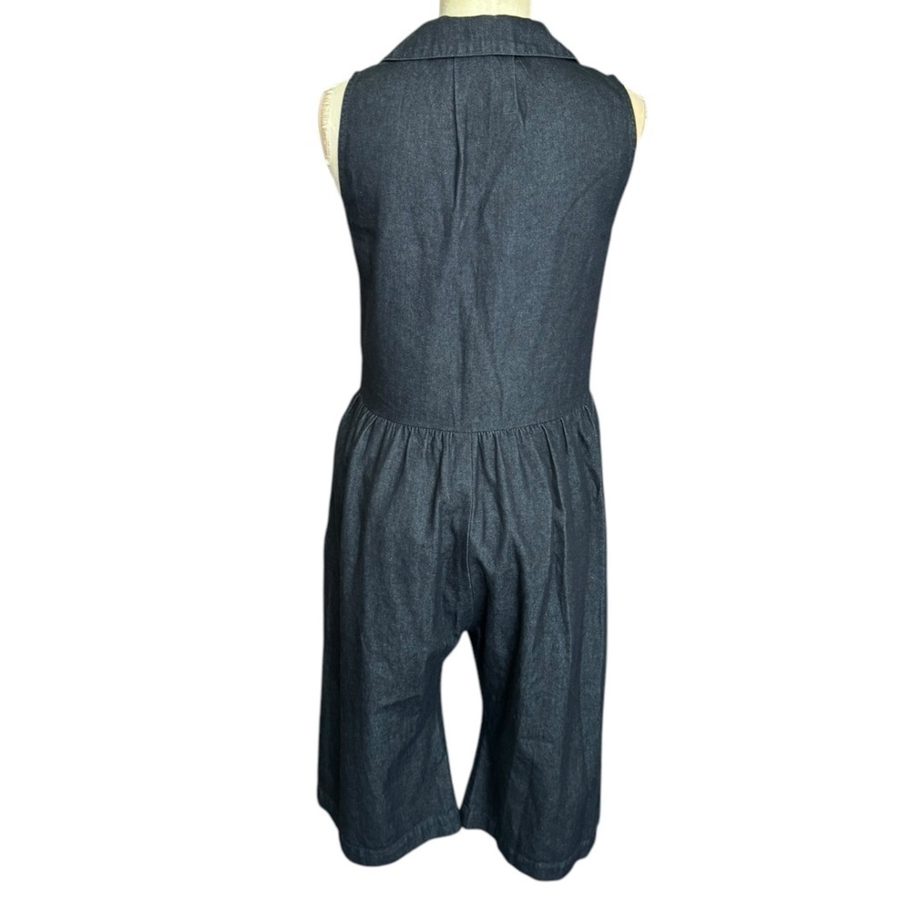 ILANA KOHN Violet Jumpsuit in Dark Indigo Denim Blue XS - Picture 7 of 8